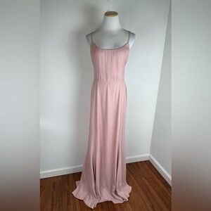 Reformation Light Pink Maxi Dress Size 8